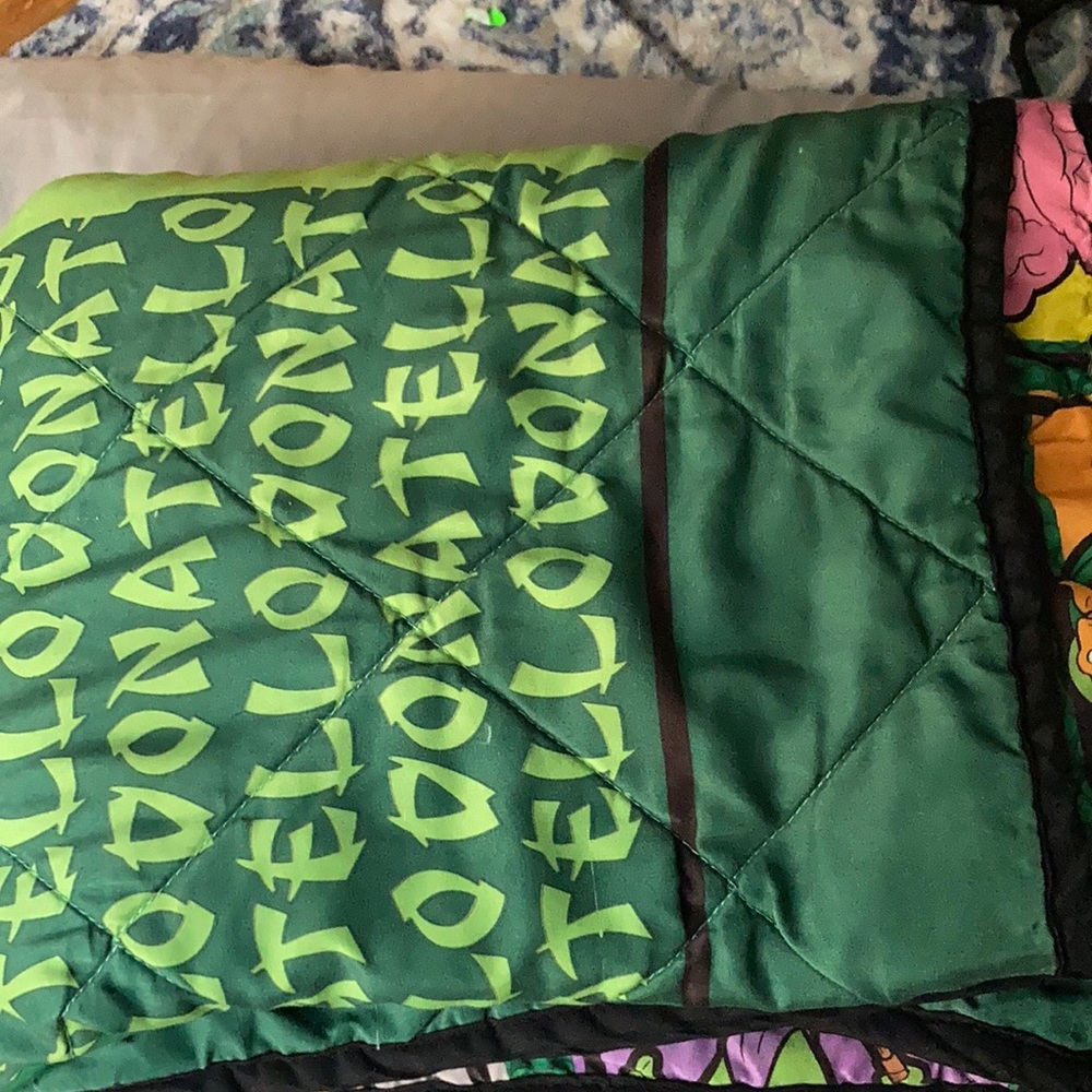 Ninja turtle blanket
